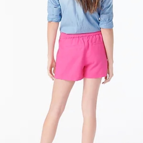 J crew seaside shorts neon fuschia pink Barbie - Picture 2 of 5